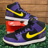 Nike Dunk High EMB Lakers