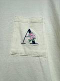 ALD Flower “A” Pocket Tee