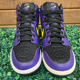 Nike Dunk High EMB Lakers