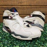 Air Jordan 8 White Burgundy